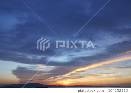 夏日傍晚天空/夏季/天空主/210830pm 104152213