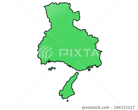 兵庫縣地圖略松 兵庫縣地圖略松 104152227