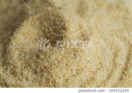 Close-up photo of brown rice Close-up photo of brown rice 104152293