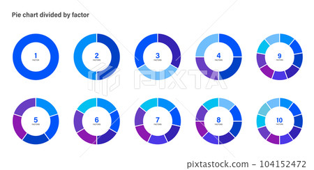 一組分段餅圖 104152472