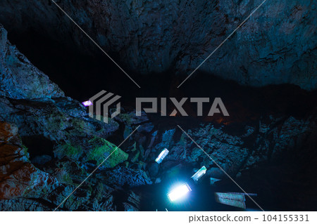 Japan's three major limestone caves, Iwate Ryusendo Cave 104155331
