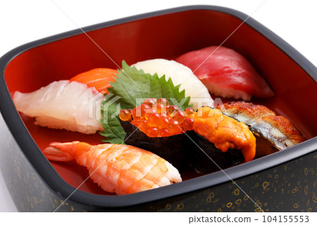 Assorted Nigiri Sushi Assorted Nigiri Sushi 104155553