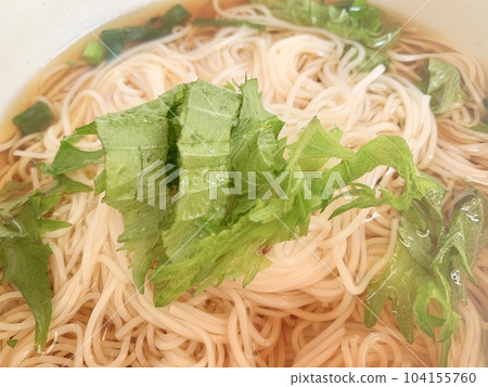 白碗素面照片素材 104155760