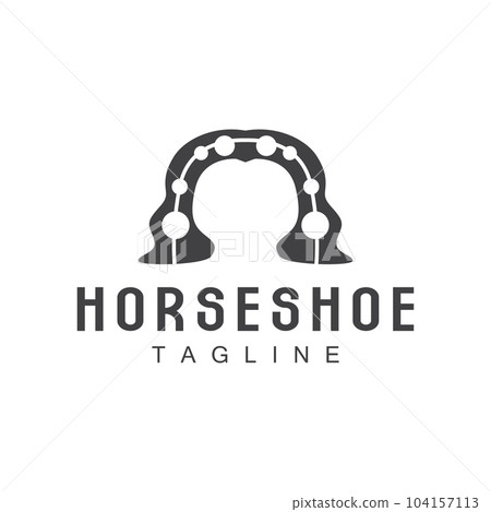 Horseshoe Logo, Cowboy Horse Vector, Icon Design Symbol Template Horseshoe Logo, Cowboy Horse Vector, Icon Design Symbol Template 104157113