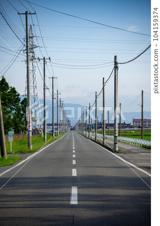 Road in front of Nishinumata Ruins 104159374