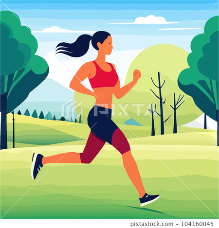 Business topics competition, web template. Flat style modern vector concept 104160045