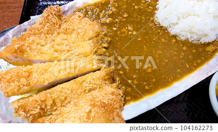 Cutlet curry from a popular restaurant in Fukuoka Cutlet curry from a popular restaurant in Fukuoka 104162273
