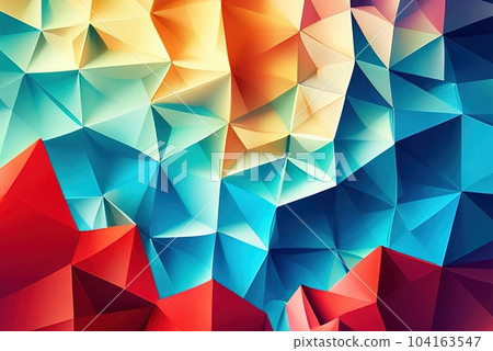 Colorful background with geometric shapes Abstract Geometric backgrounds full 104163547