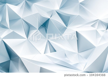 Abstract mosaic background White low poly background texture illustration. 104164388
