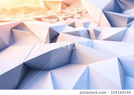 Abstract polygonal background of different color figures. Template for a text. 104164540