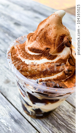 Hagi Coffee Jelly Soft Cream Hagi Coffee Jelly Soft Cream 104165025