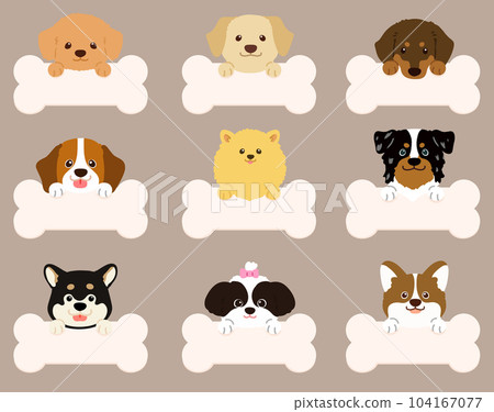 前爪骨形備忘錄可愛狗臉圖解B組無主線 104167077