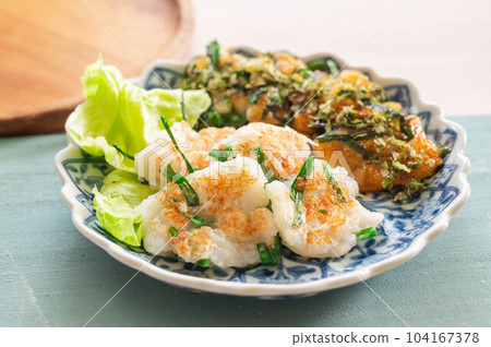 Two flavors of yam-yaki Two flavors of yam-yaki 104167378