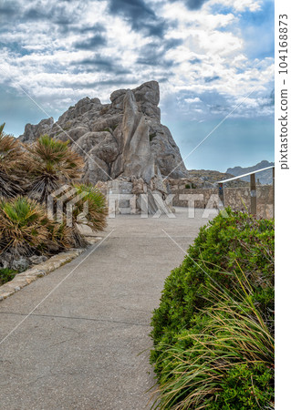 View from Mirador de Es Colomer, Balearic Islands Mallorca Spain. 104168873