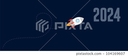 rocket launch flight to the next year 2024 rocket launch flight to the next year 2024 104169607