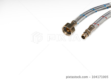 Plumbing. Flexible metal stainless steel faucet hoses Plumbing. Flexible metal stainless steel faucet hoses 104171005