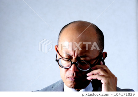 lonely middle aged man 104171029