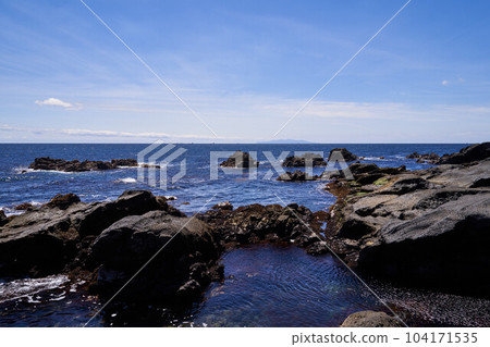 Kanagawa Prefectural Jogashima Park Awazaki scenery 104171535
