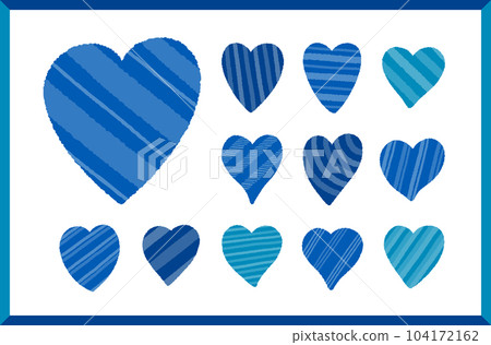 Heart's illustration set Heart's illustration set 104172162