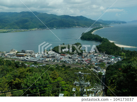 View from Amanohashidate Viewland 104173037