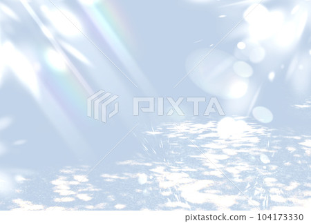 Background illustration _ sunlight filtering through the trees 104173330