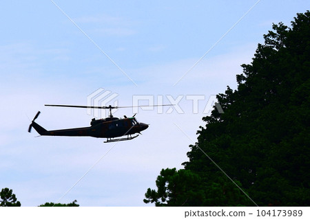 JSDF helicopter JSDF helicopter 104173989