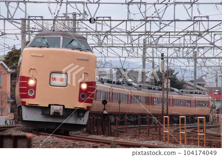 183(189)系列列車以10節車廂的雄姿在東海道線上行駛_2010年1月21日攝 183(189)系列列車以10節車廂的雄姿在東海道線上行駛_2010年1月21日攝 104174049