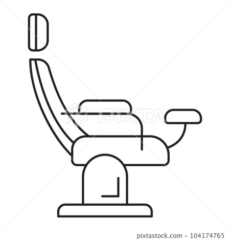 Gynecological chair icon vector isolated. Line symbol Gynecological chair icon vector isolated. Line symbol 104174765