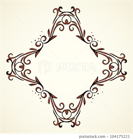 Vignette. Vector drawing 104175221