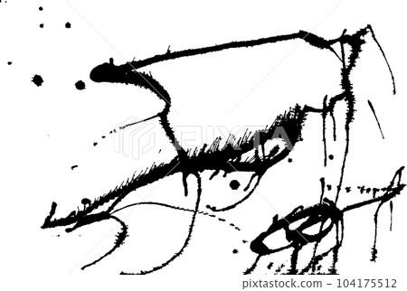 Hand Made Grunge Texture. Abstract Ink Drops Background. Vector Watercolor Artwork Pattern. Hand Made Grunge Texture. Abstract Ink Drops Background. Vector Watercolor Artwork Pattern. 104175512