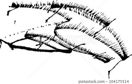 Hand Made Grunge Texture. Abstract Ink Drops Background. Vector Watercolor Artwork Pattern. Hand Made Grunge Texture. Abstract Ink Drops Background. Vector Watercolor Artwork Pattern. 104175514