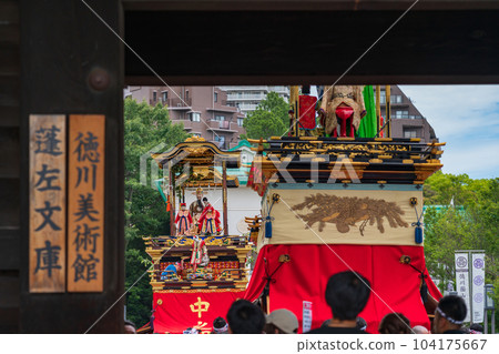 Tsutsui Town/Dekimachi Tenno Festival, Tokugawa Sonoyama Car (Nagoya City, Aichi Prefecture) Tsutsui Town/Dekimachi Tenno Festival, Tokugawa Sonoyama Car (Nagoya City, Aichi Prefecture) 104175667