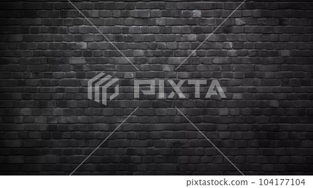 Black Brick Wall Black Brick Wall 104177104