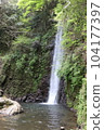 岐阜縣養老瀑布和清新的綠色風景 104177397