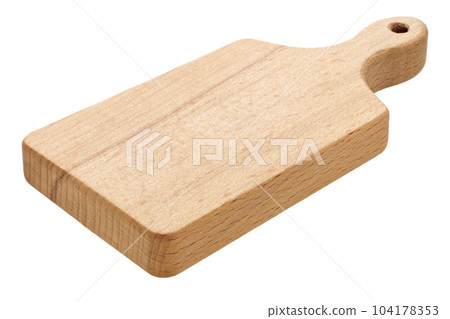 Traditional wooden cutting board 104178353