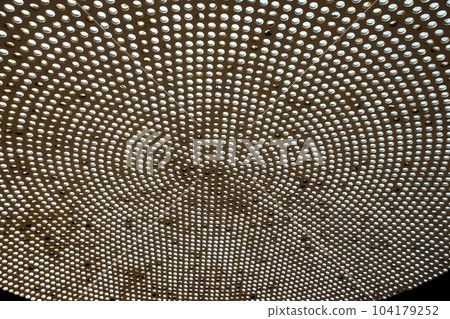 Mestrovic Pavilion also known as the Home of Croatian Artists, museum roof structure in Zagreb, Croatia 104179252