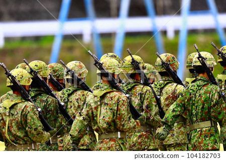 March of the Self-Defense Forces 104182703