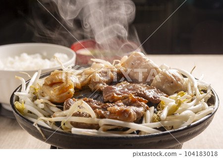 Fresh and delicious lamb dish Fresh and delicious lamb dish 104183018