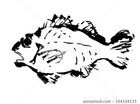 Menuke's hand drawn Japanese style illustration Japanese style material Menuke's hand drawn Japanese style illustration Japanese style material 104184135