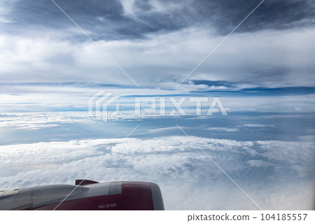 Sky and clouds 104185557