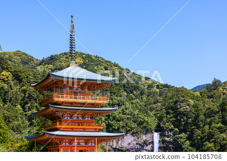 World Heritage Nachi Falls Nachiyama, Nachikatsuura Town, Wakayama Prefecture 104185708