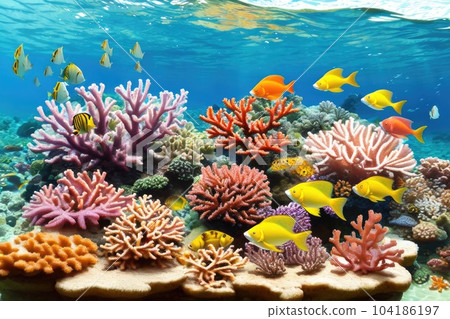《AI圖像》熱帶海洋圖像 104186197