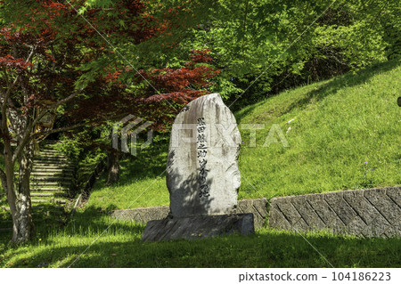 兵庫縣紫蘇市山崎城下町、與黑田熊之助有淵源的最上山公園 104186223