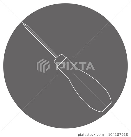 Monochrome illustration mark _ perforation 104187918