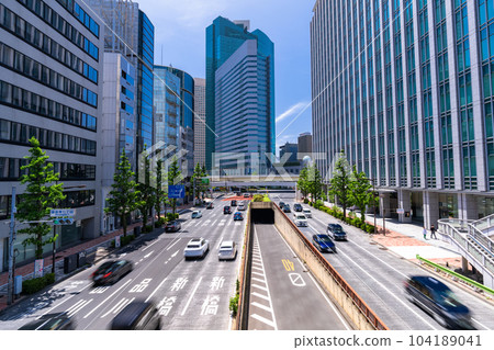 《Tokyo》Tokyo traffic image/urban landscape 104189041