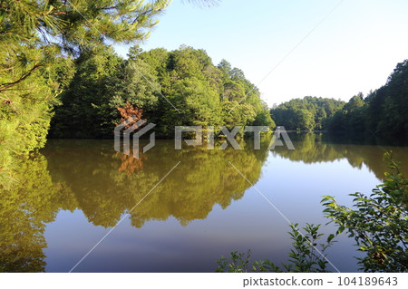 Nasaka Oike Temple Nature Park/Promenade [Minakuchi Town, Koka City, Shiga Prefecture] 104189643