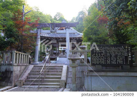 Nasaka Oikedera Nature Park/Hachiman Shrine [Minakuchi Town, Koka City, Shiga Prefecture] 104190009