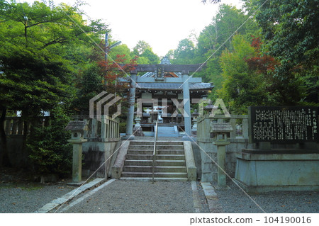 Nasaka Oikedera Nature Park/Hachiman Shrine [Minakuchi Town, Koka City, Shiga Prefecture] 104190016