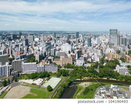 仙台市鳥瞰廣瀨河 104190493