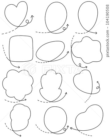 Frame hand drawn simple design 104190508